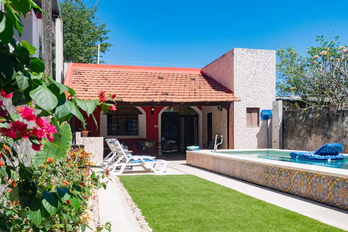 Casa Teodora | Casa colonial con alberca privada en Centro Mérida