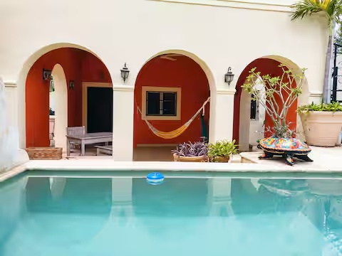 Casa de la Croata – Amplia casa con piscina privada en el Centro Histórico de Mérida